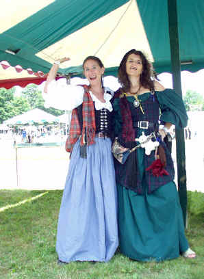 Terry Cochran left and Gail L'esperence right