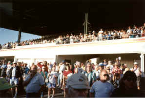 133rd Games. Grandstands just beginning to fill up