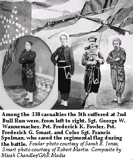 Composite of 5th NY Casualties at 2nd Bull Run