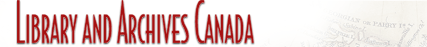 Banner: Library and Archives Canada