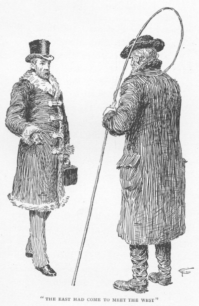 East had come to meet the West