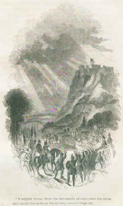 Wallace on his White Charger