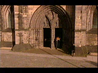 The front of the Cathedral