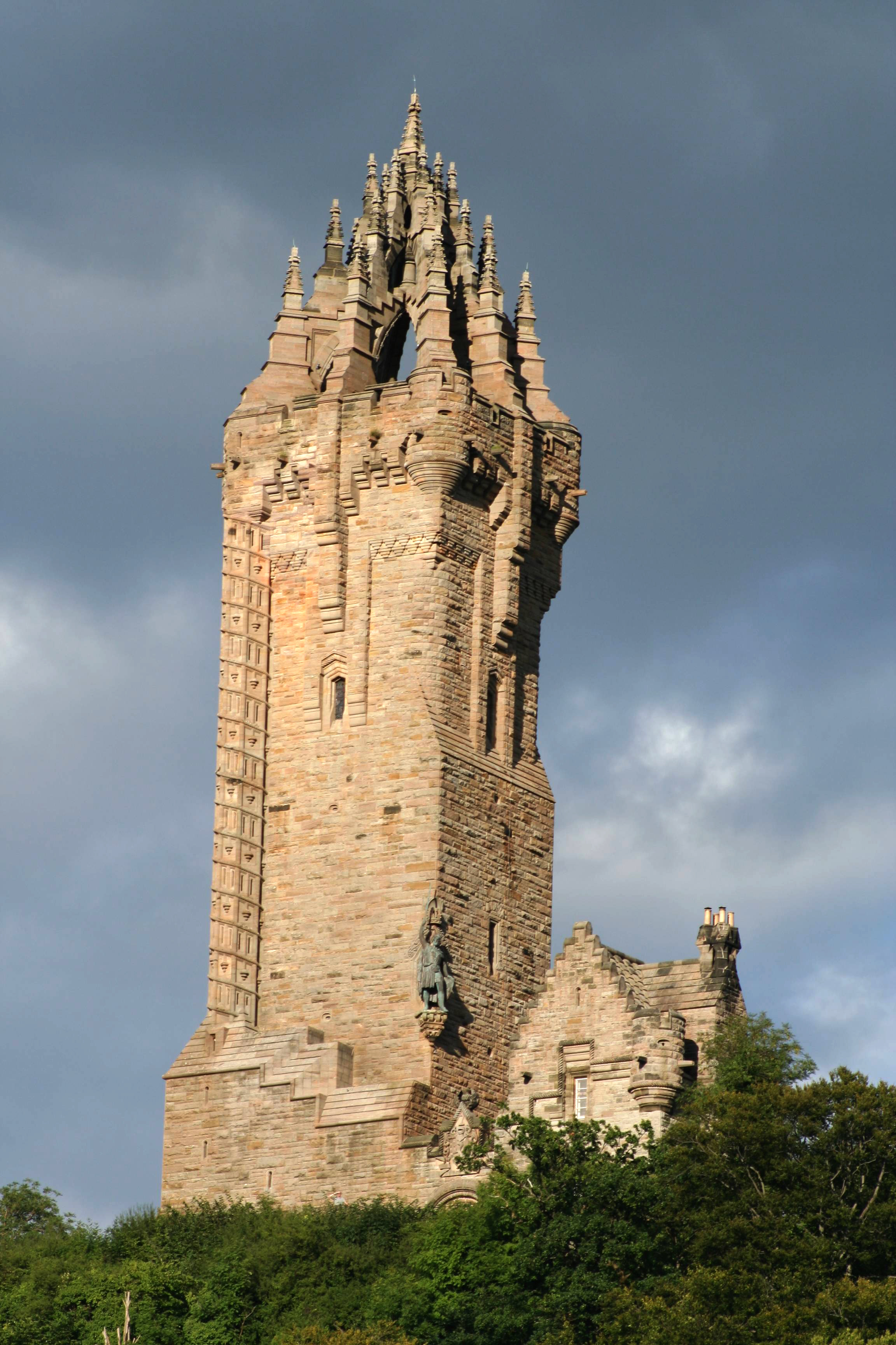 National Wallace Monument In Scotland