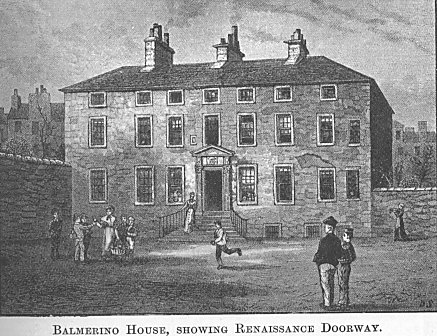 Balmerino House, showing Renaissance Doorway