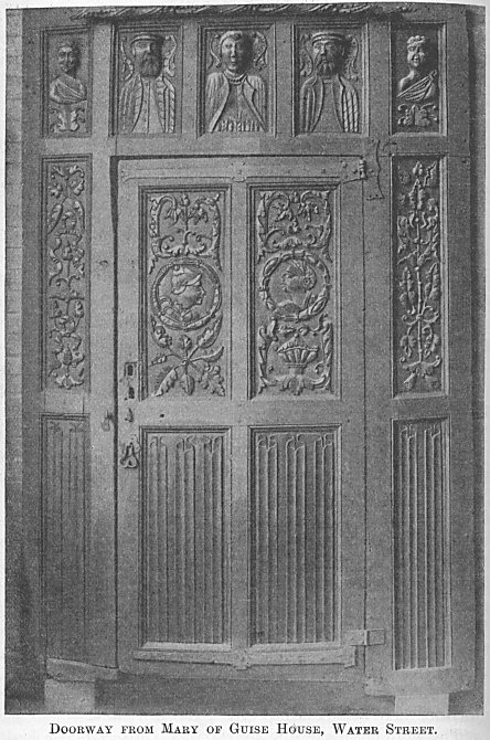 Doorway from Mary of Guise House, Water Street
