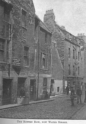 The Rotten Row, now Water Street
