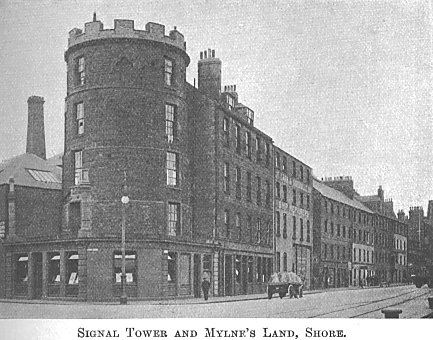 Signal Tower and Myln's Land, Shore