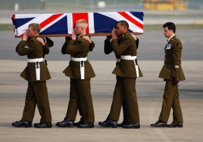 Service at Brize Norton Airforce Base