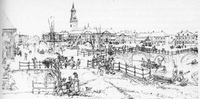 The inner harbour of Gothenburg