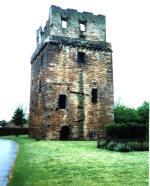 Preston Tower. dates from 15th C with additions on top from 16th C. 