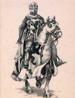 Robert the Bruce - illustration by Historic Illustrations