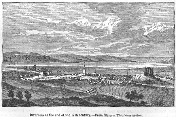 Inverness at the end of the 17th century