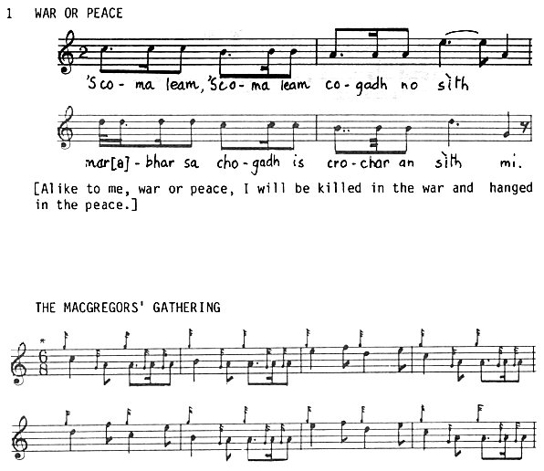 War of Peance and MacGregors Gathering