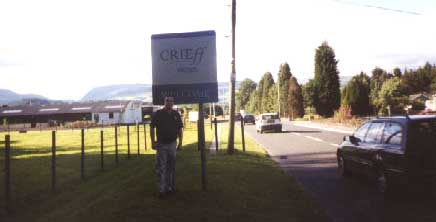 The Author, Crieff 2001