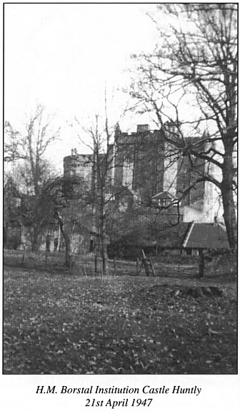 H.M. Borstal Institution Castle Huntly 21st April 1947