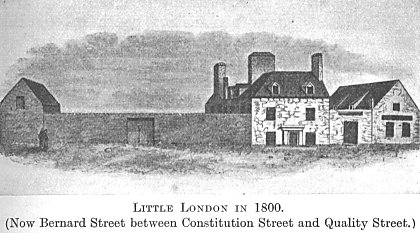 Little London in 1800