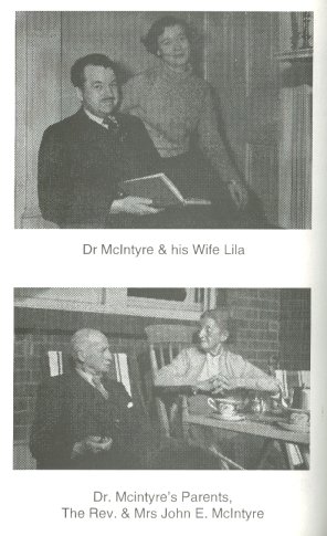 Dr Robert D McIntyre Picture Gallery