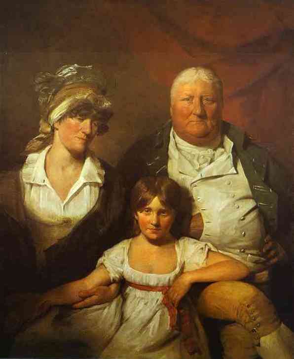 William Chalmers-Bethune, his wife Isabella Morison and their Daughter Isabella