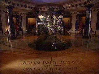 John Paul Jones were laid to rest in the crypt of the U.S. Naval Academy Chapel in Annapolis