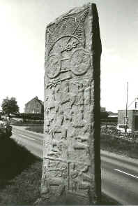 Pictish stone, Aberlemno, near Brechin