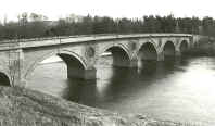 The Tweed Bridge at Coldstream links Scotland and England