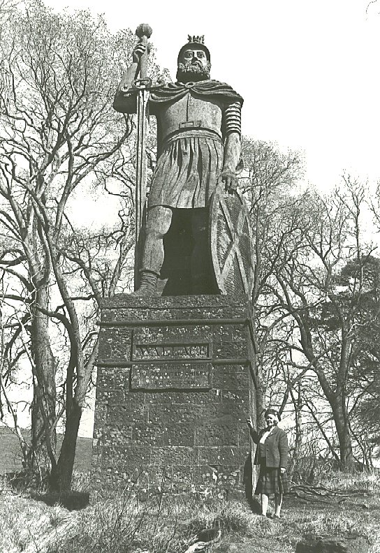 The Wallace Monument at Bemersyde near Dryburgh