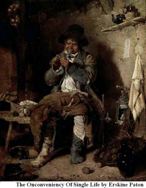 The 'Onconveniency' of Single Life By Erskine Nicol