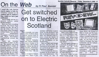 Scottish Catholic Observer, Friday, December 6th, 2002