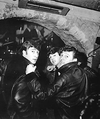 John Lennon, Paul McCartney & Gene Vincent (Piper's brother)