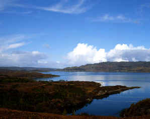 Upper Loch Torridon, looking west.