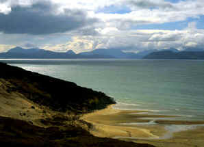 The Cuillin, from the Applecross Peninsula.