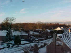 Loking over Falkirk towards Stirling