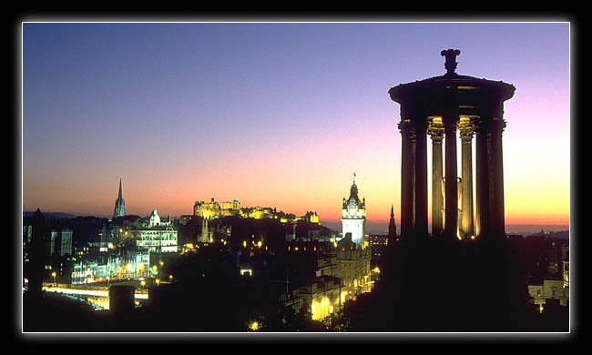 Edinburgh Calton Hill -Night