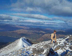 Hillwalking on Beinn a Bheithir