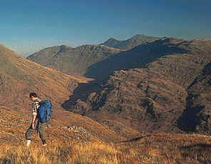 Walking from Streap overlooking Gulvain