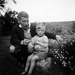 Dad and John in 1941