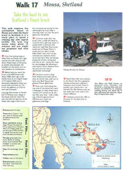 Walk 17. Mousa, Shetland