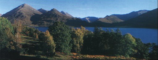 Loch Duich, looking towards the Five Sisters of Kintail