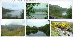 Highland Loch, Glen and Thistle