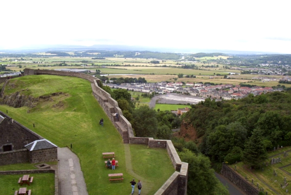 The views of, and around Stirling castle are breath-taking!