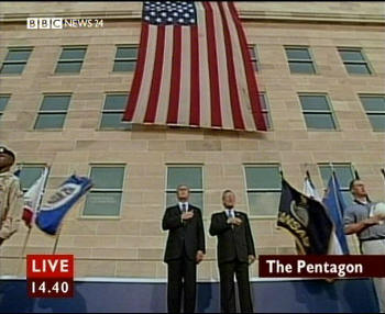 Unveiling the Flag at the Pentagon