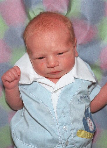 Baby Robert at 1 week old