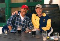 Willie with colleague Tim