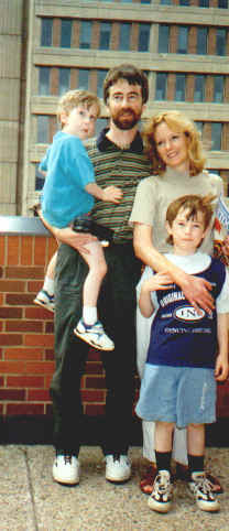 Glenn & Megan MacKay with sons Jordon and Josh