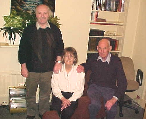Marjie Moore with Alastair & Ranald
