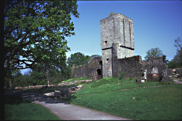 Mugdock Castle in Stirlingshire. Clan Graham Castle.
