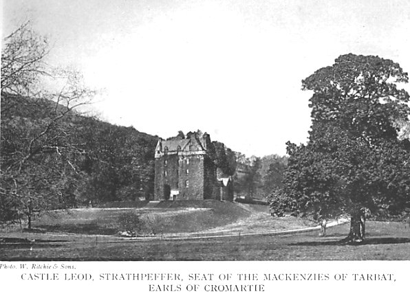 Castle Leod, Strathpeffer, Seat of the MacKenzie of Tarbat, Earls of Cromartie