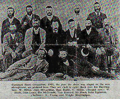 John Angus McLachlan 1903  Cumnock Show Committee