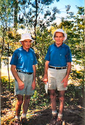 Allan & Colin Carr-gr sons Agnes  nee McLachlan - FH explored Trunkey Crk   in 2003